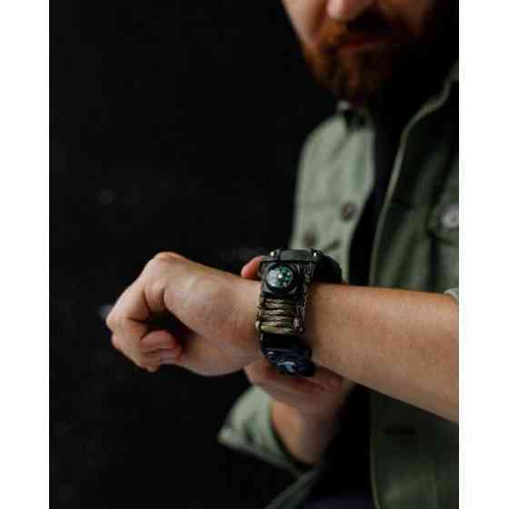 Годинник чоловічий наручний Hemsut Military з компасом (Камуфляж) Київ