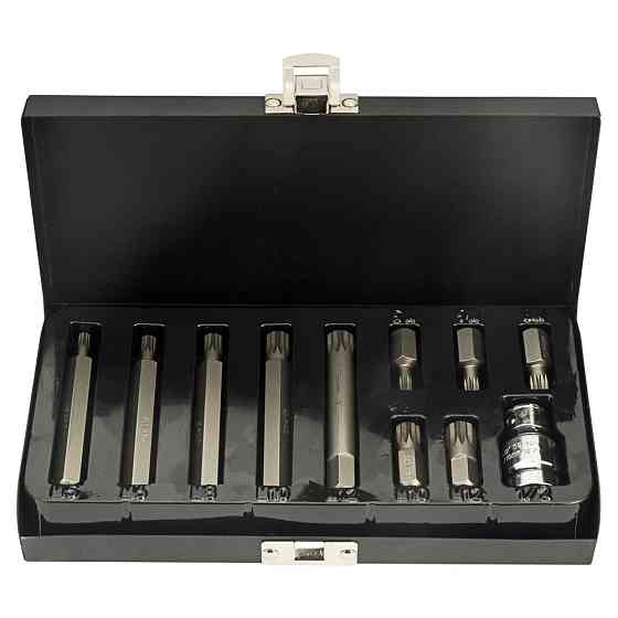 Ultra Набор бит Spline 10мм 11шт S2 (металл кейс) ULTRA (4016992) Київ