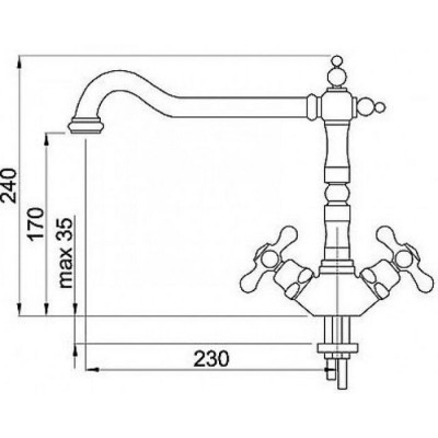 Змішувач Elleci Tago antracite 59 Вінниця - фото 2
