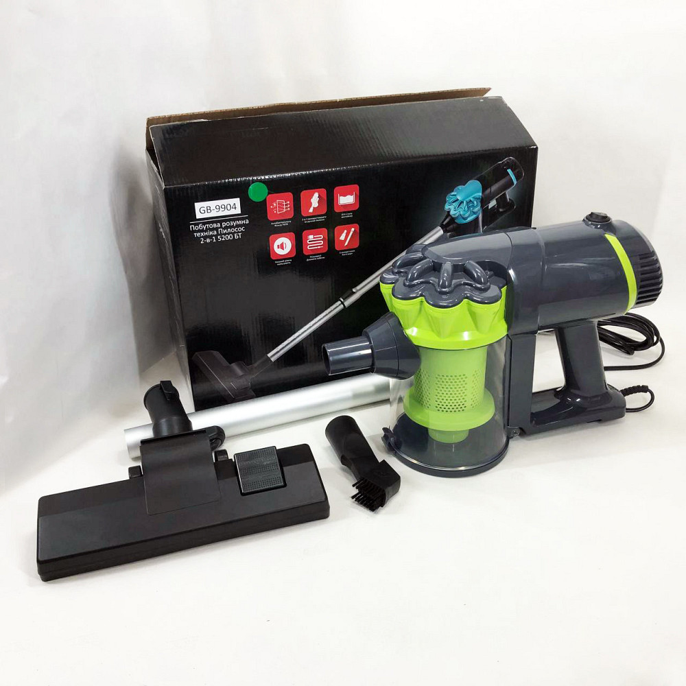 Колбовый пылесос для уборки пыли GOLDBERG, Пылесос с контейнером для уборки пыли Пылосос дома EJ-53 Киев - изображение 9