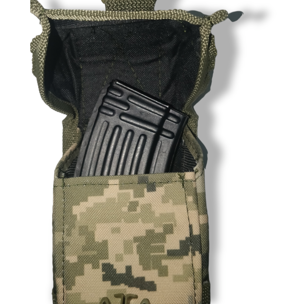 Підсумок для АК кордура на 2 магазини закритий підвійний піксель Одеса - фото 7