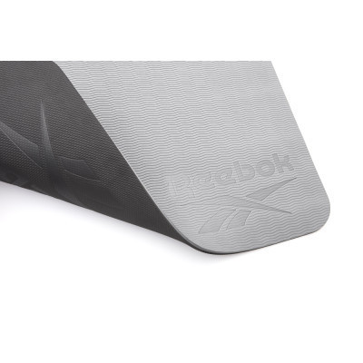 Килимок для йоги Reebok Double Sided Yoga Mat чорний, сірий RAYG-11042BKGR (885652020817) Вінниця - фото 8