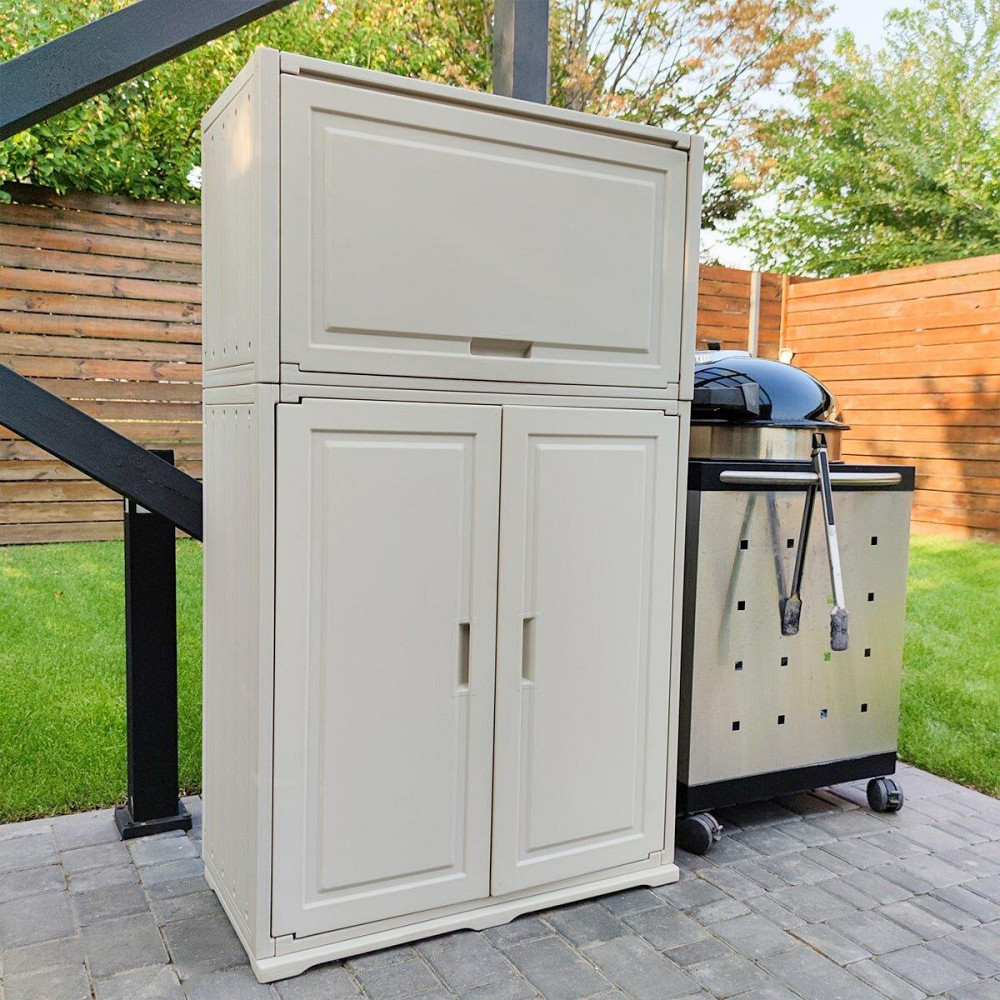 Пластикова тумба з полицею 82х41х93см SW-00001543 Київ - фото 7