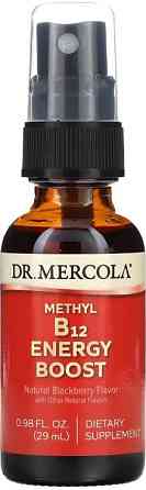 Витамин В-12 Dr. Mercola Vitamin B12 Energy Booster 25 мл ежевика Киев