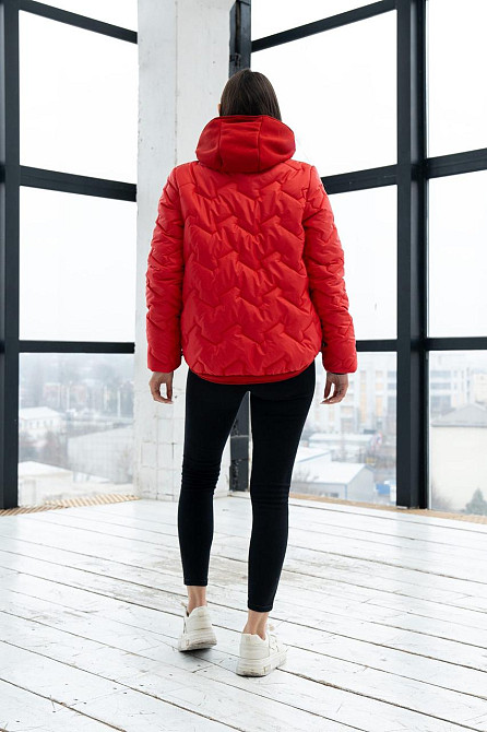 Женская стильная стёганная куртка весна-осень . 44-54р Киев - изображение 3