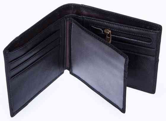 Бумажник горизонтальный Черный (Vintage) Киев