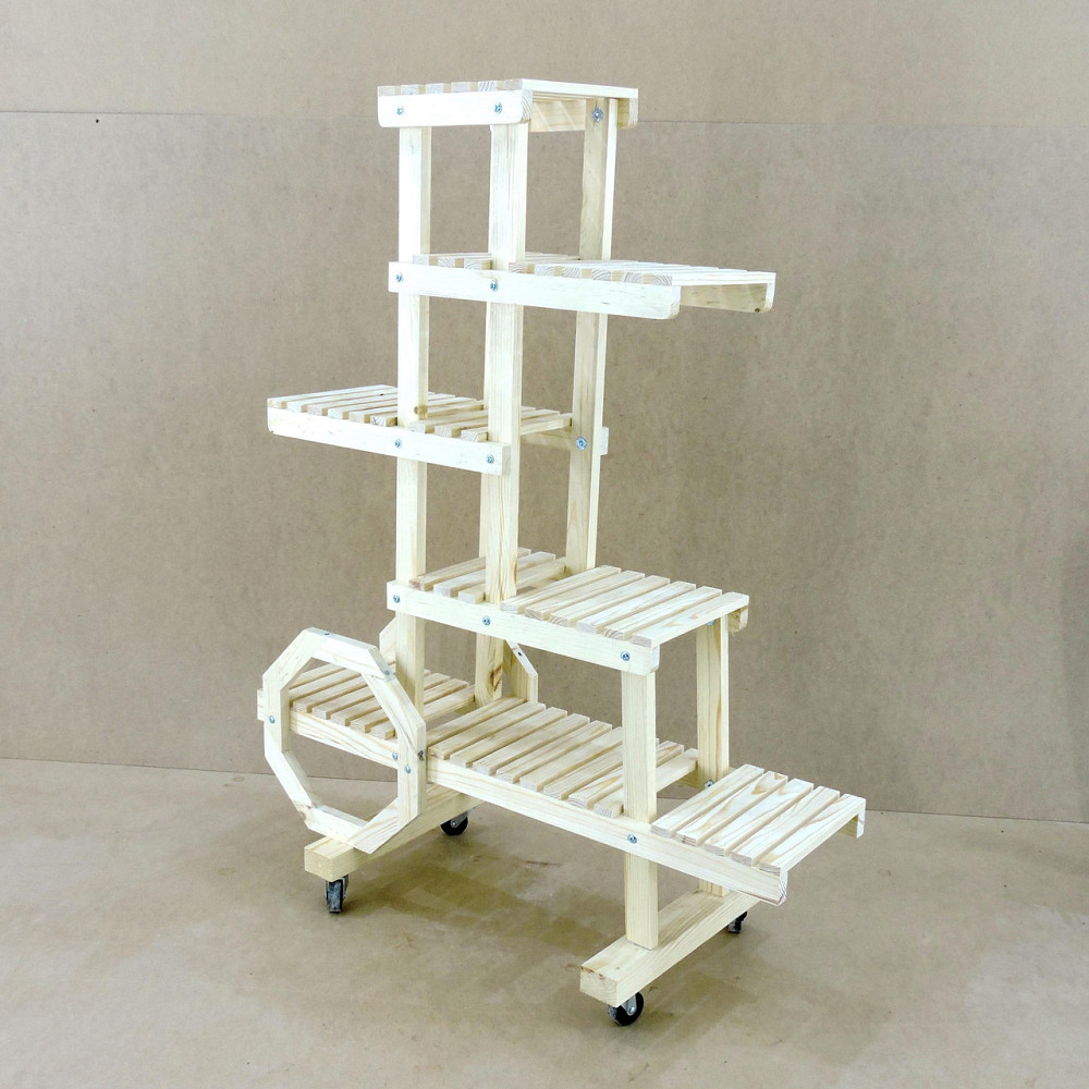 Підставка для квітів "Муліно" на коліщатках бланже Миколаїв - фото 5