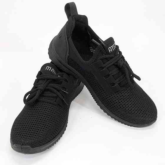 Літні кросівки з сітки чорного кольору українського виробництва 45р 28.5см AU-72 Львів