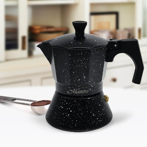 Кавоварка гейзерна 450мл алюмінієва MR-1667-9 Rainbow Житомир - фото 6