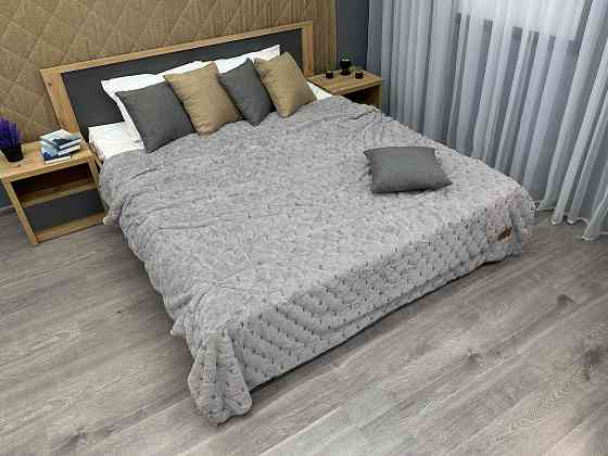 Плед-покрывало Шиншилла 210х220 см (+-5см) Светло-серый (87-021) Киев