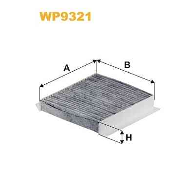 Фильтр салона Wixfiltron WP9321 Винница