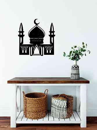 Декоративне настінне Панно «Іслам» Декор на стіну 90*90 см, Чорний Київ