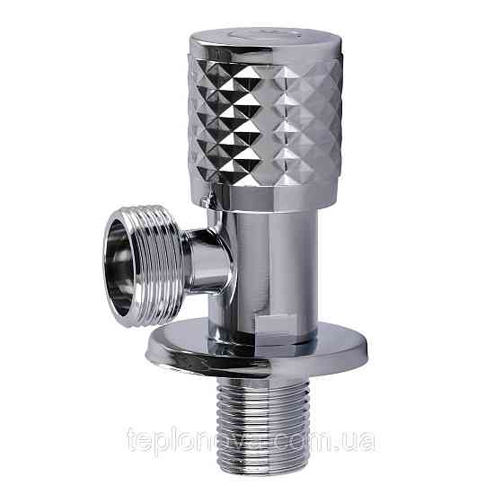 Кран угловой керамика  PROFESSIONAL EXCLUSIVE 1/2″X3/4″ 898 CHROME (1шт.) Черновцы