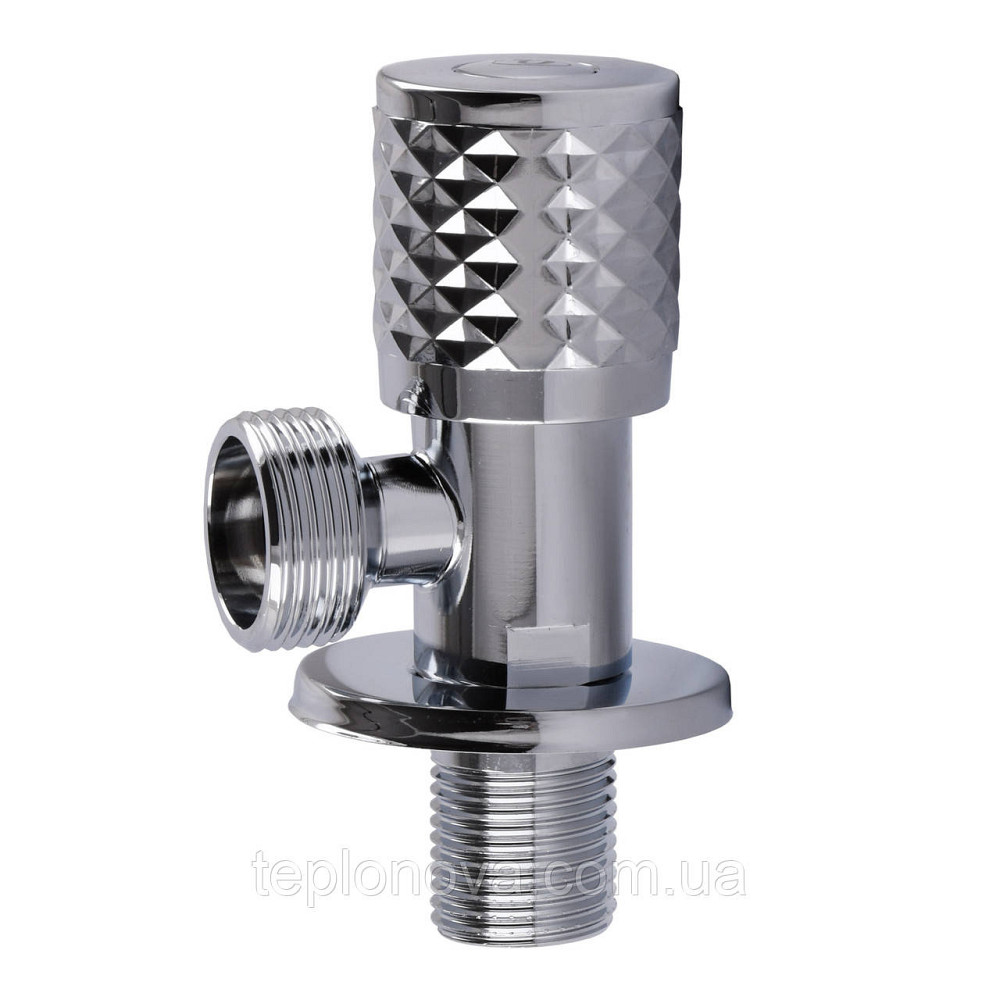Кран угловой керамика  PROFESSIONAL EXCLUSIVE 1/2″X3/4″ 898 CHROME (1шт.) Черновцы - изображение 1