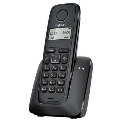 Телефон DECT Gigaset A116 Black (S30852H2801S301) Винница - изображение 1