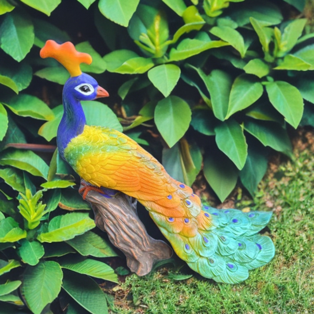 Фигурка Павлин из полистоуна для дома,террасы,интерьера Одесса - изображение 2