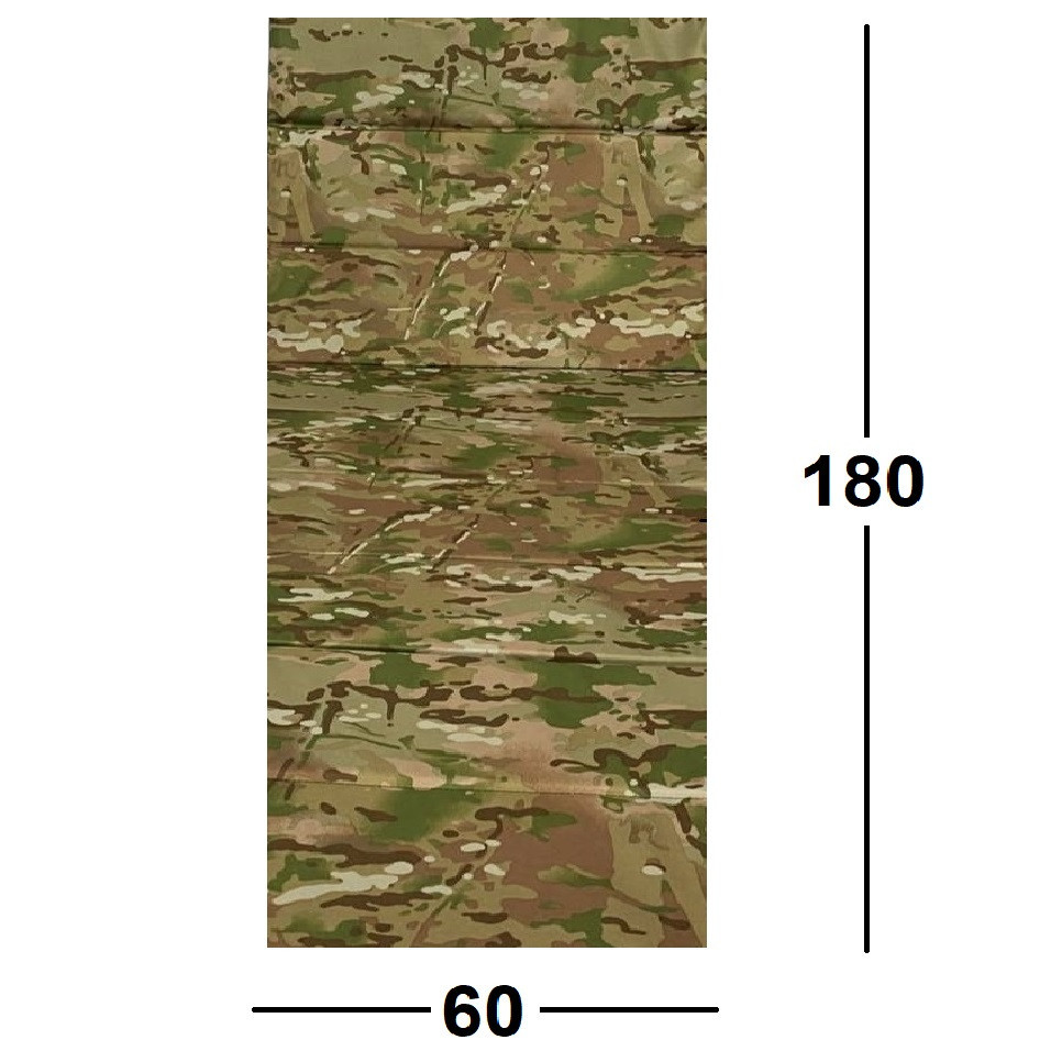Тактичний каремат гармошка Ranger 180х60х1.2 см Б6577 Мультикам Київ - фото 3