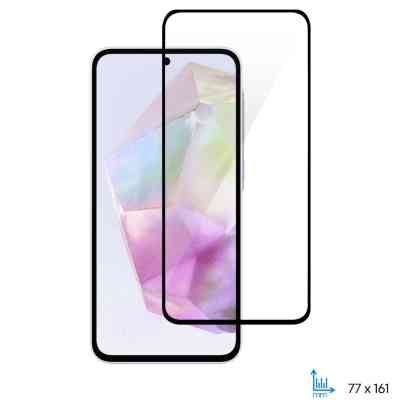 Стекло защитное 2E Samsung Galaxy A35 5G (A356) 2.5D FCFG black (2E-G-A35-SMFCFG-BB) Винница