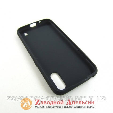 Samsung A01 A015 черный чехол soft touch Одесса - изображение 2