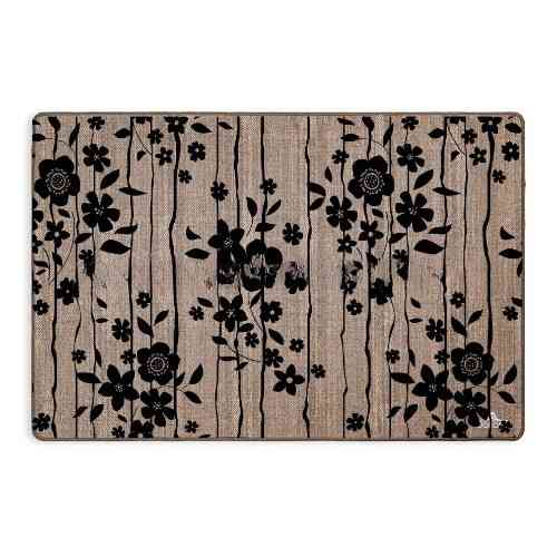 Килимок універсальний для підлоги льон Квіти 70*120см Дариана Житомир