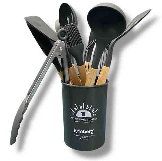 Набор кухонных приборов Rainberg RB-2288 Black WS-60 Львов