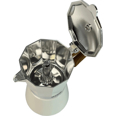 Гейзерна кавоварка Magio Бежева 3 порції 150 мл (MG-1007) Вінниця - фото 2