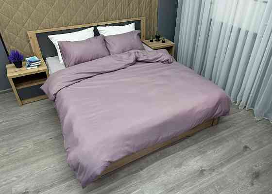 Комплект постельного белья, Decorator Nirvana Евро 200х215 лиловый с серым (88-027) Киев