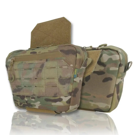 Сумка-напашник M Kiborg GU Cordura Multicam. Сумка напашник мультикам с велкро панелью Киев - изображение 1