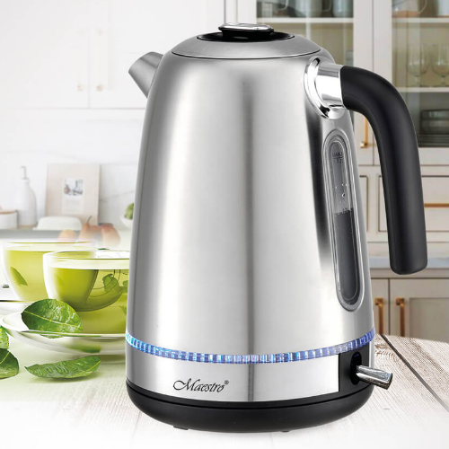 Електрочайник 1,7л 1850-2200W метал (диск) MR-050 Maestro Житомир - фото 3