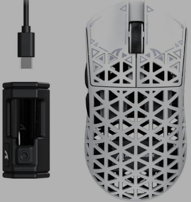 Топовая мышь Attack Shark R5 Ultra 42000dpi 8К карбон 39 грамм. Харьков - изображение 1