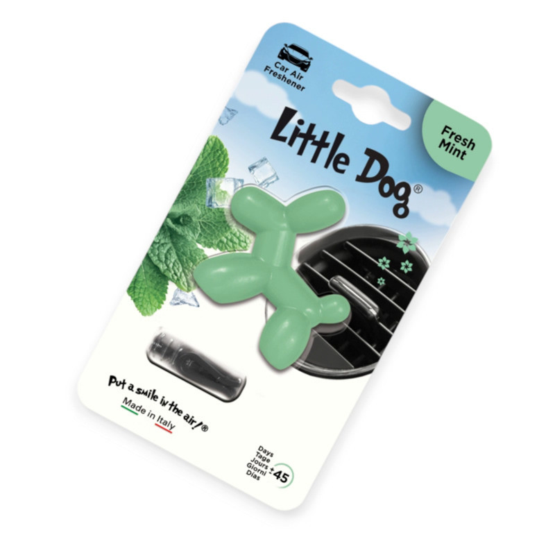 Ароматизатор на обдув собачка little dog "fresh mint" Joe Мукачево - фото 1