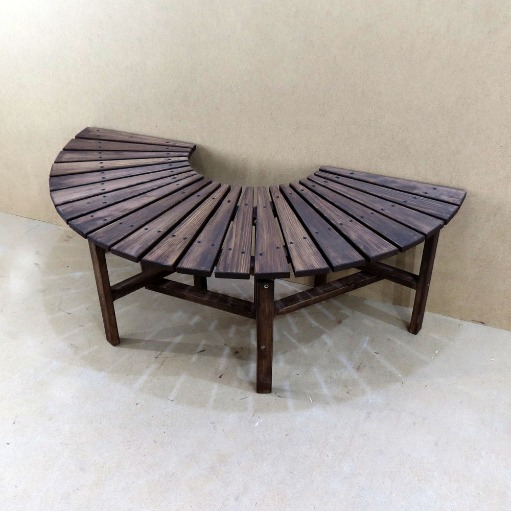 Садова лавка "Слуцьк 1х40" мокко Миколаїв - фото 8