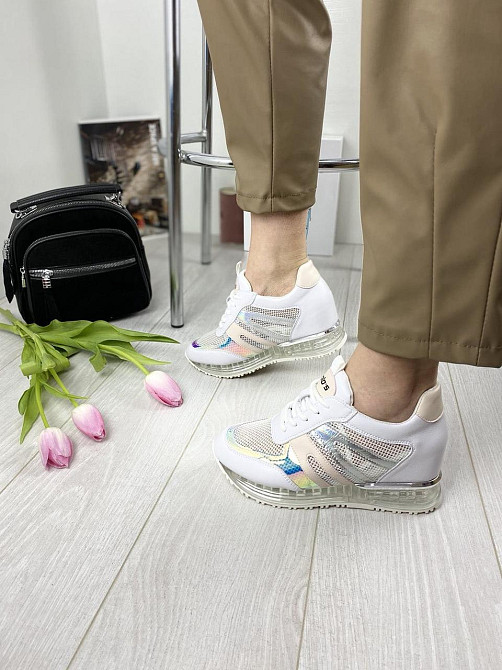 Lonza Кросівки жіночі LONZA F99632/1 білі (весна-літо, шкіра натуральна) (5180) лише 41р. Коломыя - изображение 6