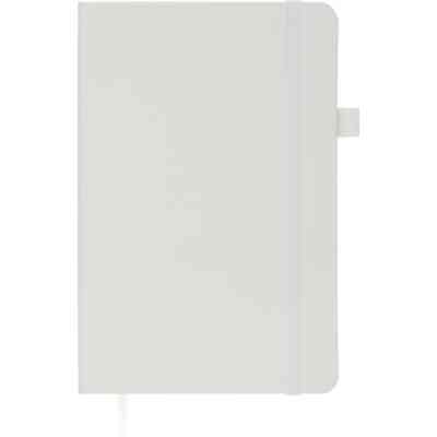 Книга записная Buromax Etalon 125x195 мм 96 листов в клетку обложка из искусственной кожи Белая (BM.291160-12) Винница