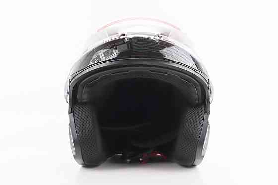 Шолом відкритий+відкидні окуляри BLD-708 S (55-56см), ЧОРНО-СИНІЙ "Bulldog" Киев