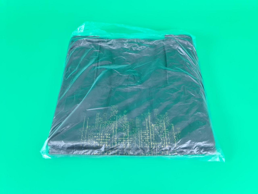 Пакет майка полиэтиленовая (тип FA) 30*55*2*22 Ночной Город  25 мкр 9.5 кг (100 шт) Харьков - изображение 3