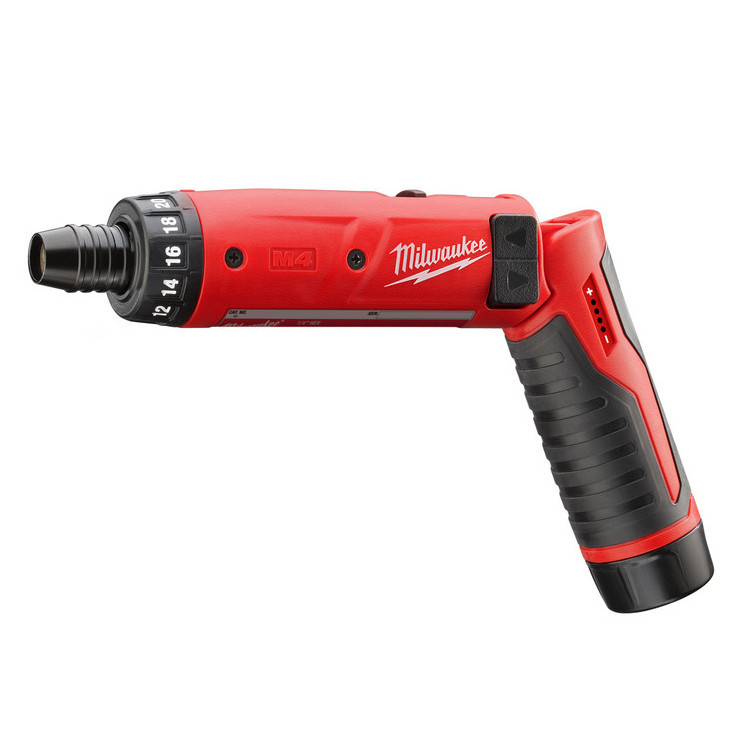 Отвертка аккумуляторная MILWAUKEE M4 D-202B, (+ заряд. устройство, 2 аккум.Х2Ач, в сумке для инструментов) Одесса - изображение 4