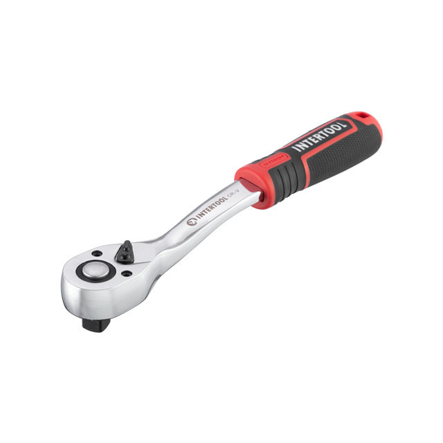 Рукоятка із храповим механізмом  на 72 зуба  1/2" ., Cr-V STORM INTERTOOL ET-8003 Київ - фото 1