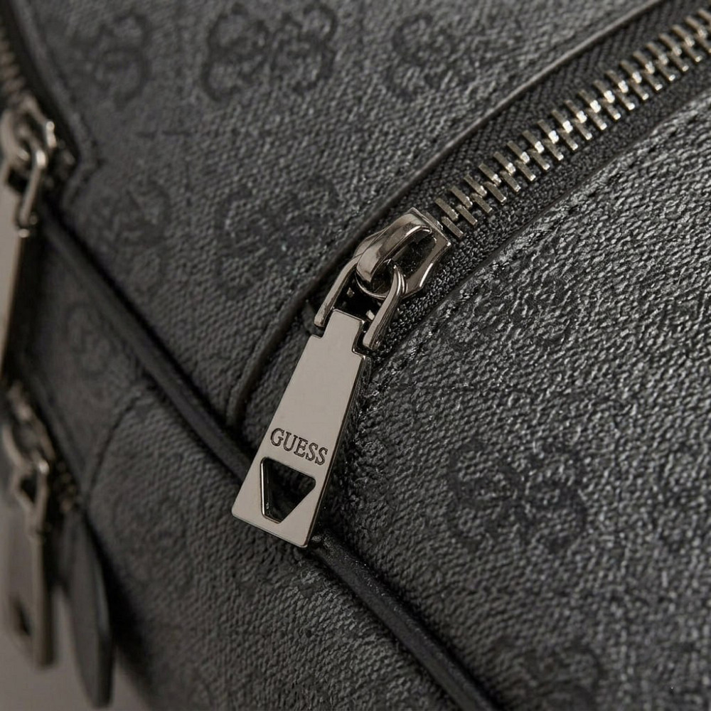 Женский брендовый рюкзак Guess (9533) серый Киев - изображение 4