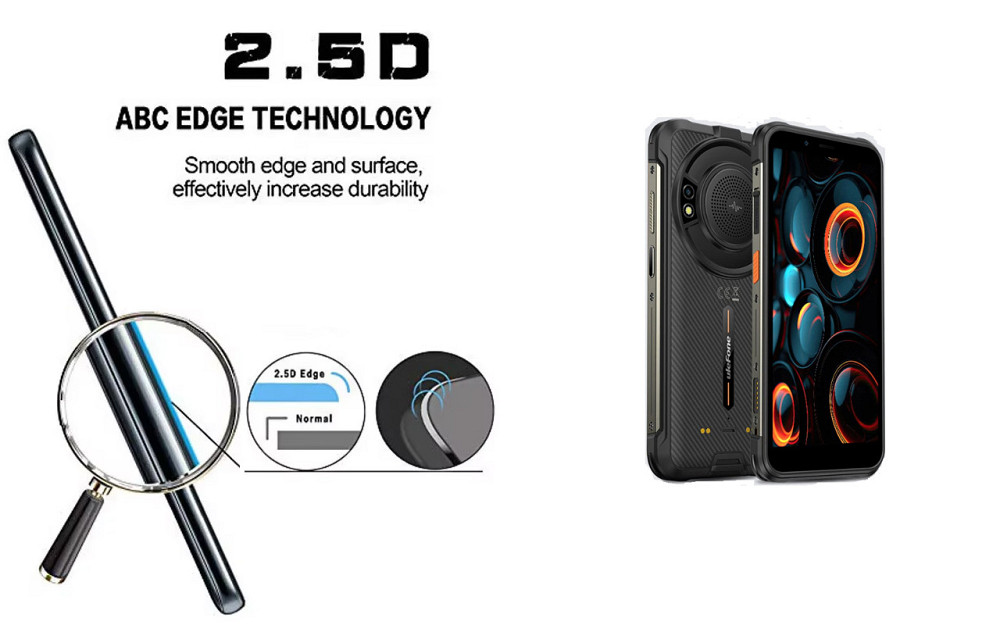 Захисне скло ArmorGlass для Ulefone Power Armor 16S, Power Armor 16 Pro – стійке до подряпин та ударів Київ - фото 2