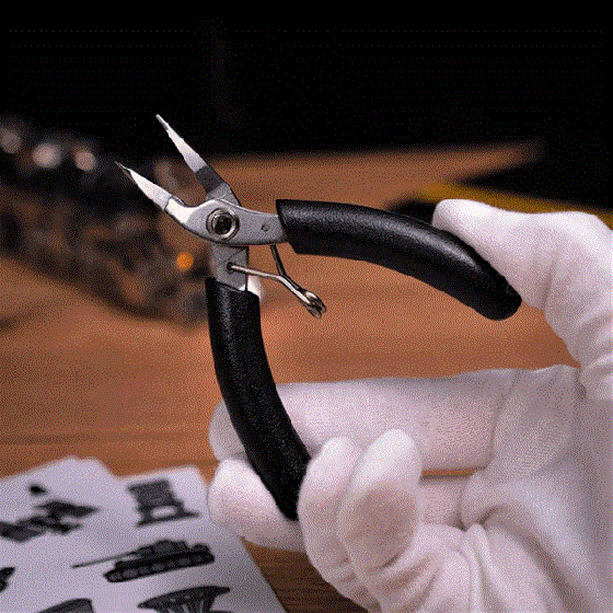 Набір інструментів для складання моделей Metal Time Standard Toolkit плоскогубці та надфіль (STNTK22-2) Харьков