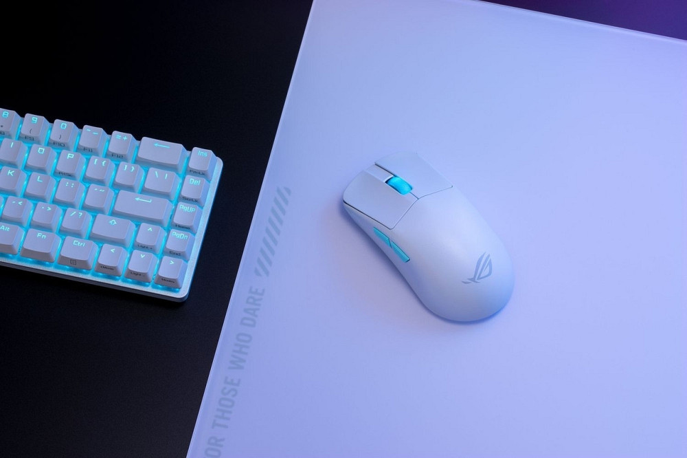 Миша бездротова Asus ROG Harpe Ace Aim Lab Edition White (90MP02W0-BMUA10) Білий Харьков - изображение 9