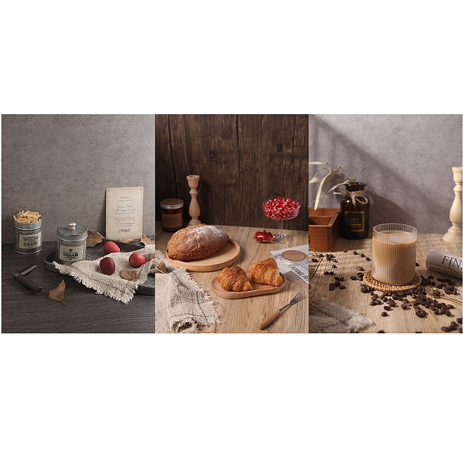 Фотофон двусторонний текстурированный ПВХ 60x60см Puluz EDA002237801C Киев - изображение 4