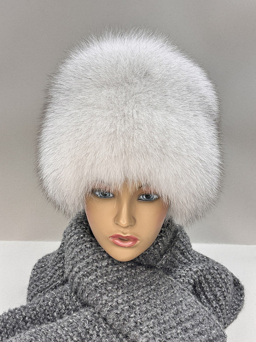 Шапка меховая женская кубанка Ребекка Колотый лёд Харьков - изображение 9