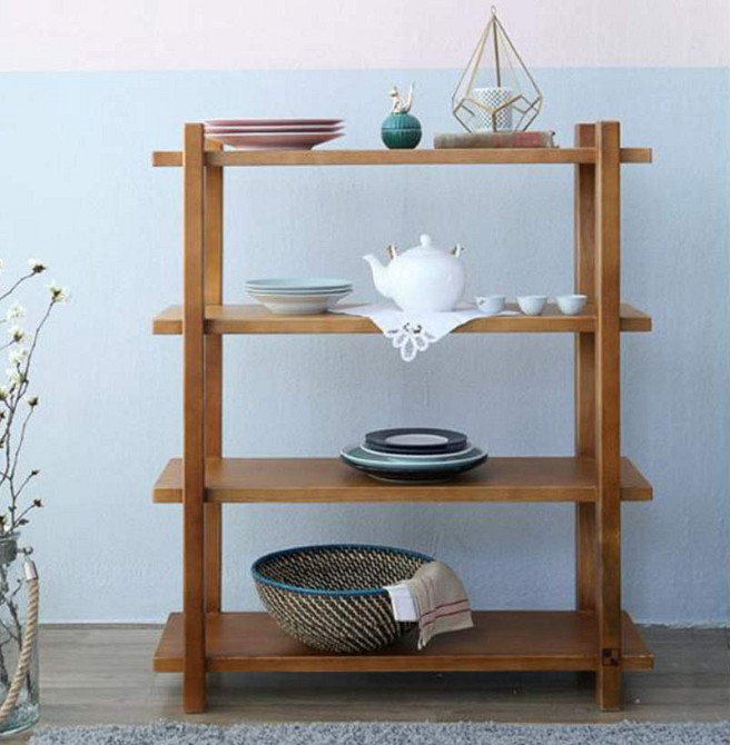 Етажерка розбірна "Ковентрі 90х38х100" капучино Миколаїв - фото 1