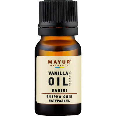 Эфирное масло Mayur Ванили 10 мл (4820230951585) Винница - изображение 1