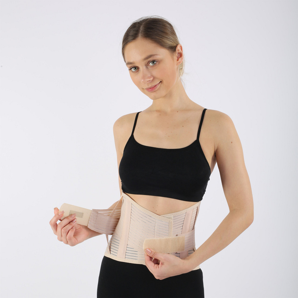 Бандаж попереково-крижовий, 6 ребер жорсткості, висота 26 см, пояс для спини CAS260K-S Розмір M Кам'янець-Подільський - фото 7