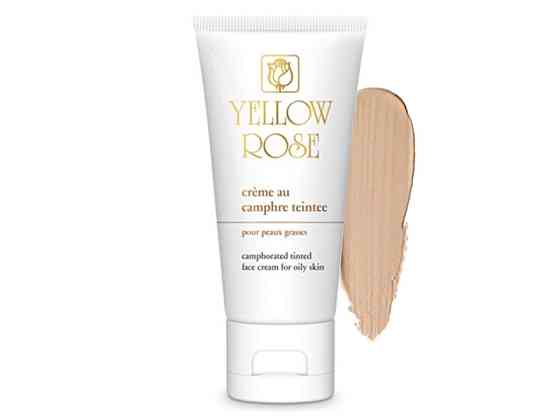 Тональный камфорный крем Creme au camphre teintee Yellow Rose 50 мл Днепр