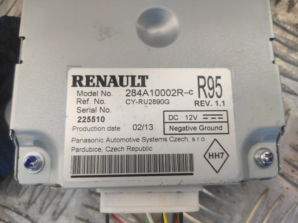Блок керування камерою Renault Scenic III 2009-2016 (284A10002R) Ковель - фото 3