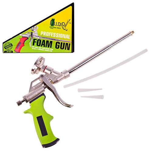 Пістолет для монтажної піни GF-0522 з прорезиненою ручкою Alloid Одеса - фото 7